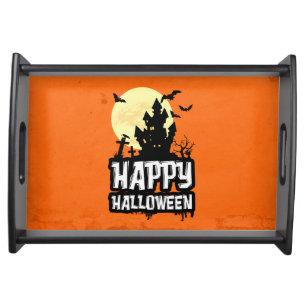 Happy Halloween Serving Tray