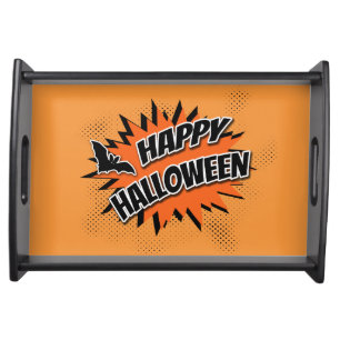 Happy Halloween Serving Tray