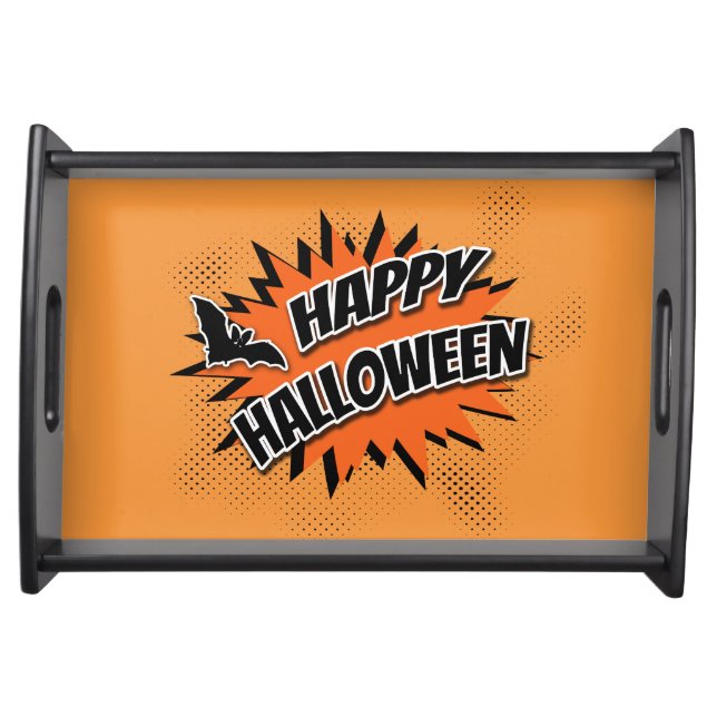 Happy Halloween Serving Tray (Front)