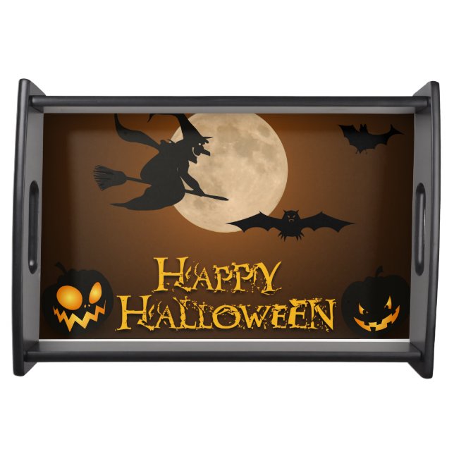 Happy Halloween Serving Tray (Front)