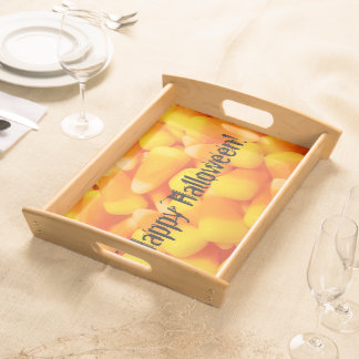 Happy Halloween! serving trays Candy Corn party