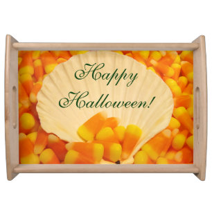 Happy Halloween! serving trays Candy Corn Party