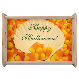 Happy Halloween! serving trays Candy Corn Party