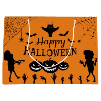 Happy Halloween Silhouettes