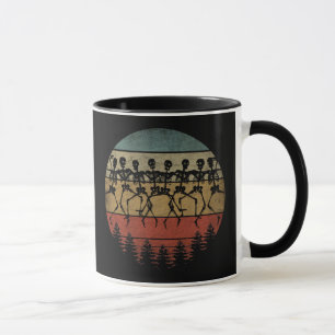 HAPPY HALLOWEEN SKELETON DANCE MUG
