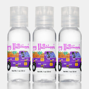 Happy Halloween Skeleton Driver Hand Sanitizer