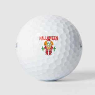 Happy halloween skull golf balls