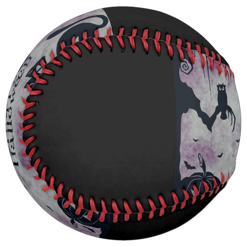 Happy Halloween Softball | Zazzle