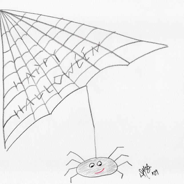 Happy Halloween - Spider Card (Creator Uploaded)