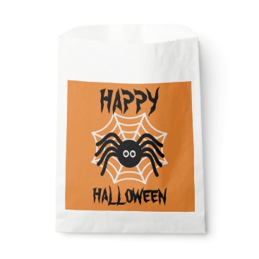 Happy Halloween Spider Favor Bags Happy Halloween Spider Favor Bags