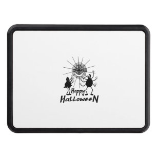 Happy Halloween, Spiders Halloween Hitch Cover