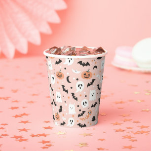 Happy Halloween Spooky Cute & Festive Halloween Paper Cups