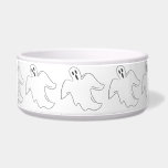 Happy Halloween Spooky Ghost Ghosts My Boo Bowl<br><div class="desc">Features an original marker illustration of a spooky ghost. Great for Halloween!

This illustration is also available on other products. Don't see what you're looking for? Need help with customization? Contact Rebecca to have something designed just for you.</div>