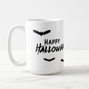 Happy Halloween Spooky Haunted Bats  Coffee Mug