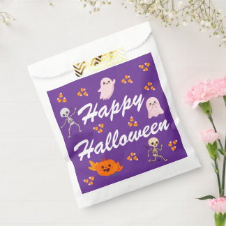 Happy Halloween Spooky Pastel Kids Treat Bags