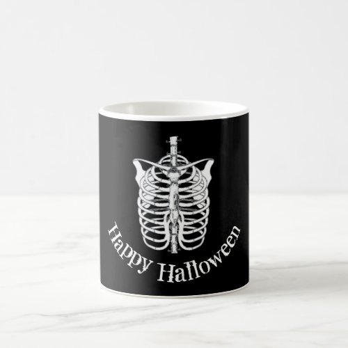 Happy Halloween Spooky Scary Skeleton Fun Coffee Mug