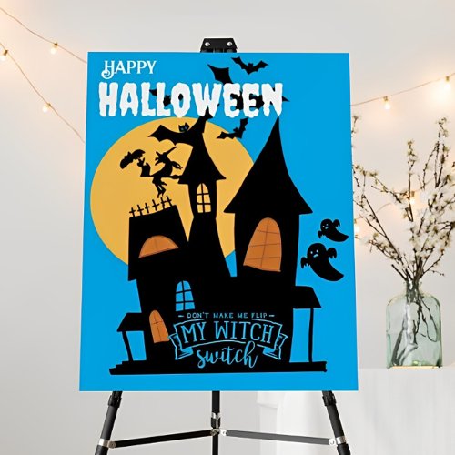 Happy Halloween Spooky Season Creepy Poster 