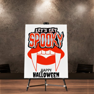 Happy Halloween Spooky Season Creepy Poster