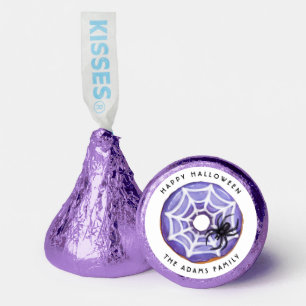 Happy Halloween Spooky Spider Donut Purple Hershey®'s Kisses®