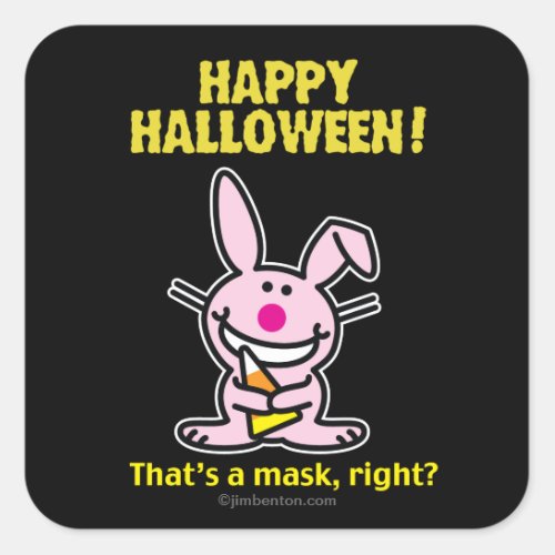 Happy Halloween Square Sticker