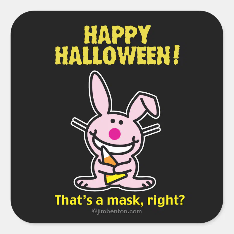 Happy Halloween! Square Sticker (Front)