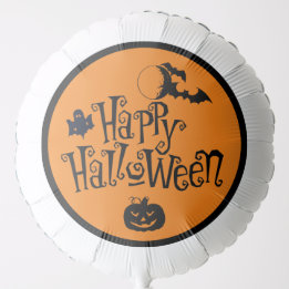 Happy Halloween Stamp Balloon