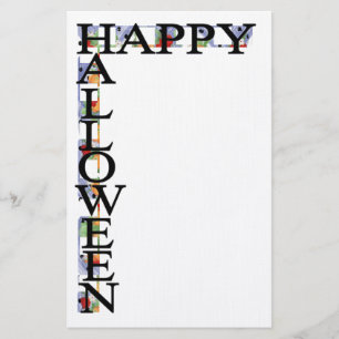 Happy Halloween Stationary Stationery