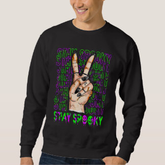 Happy Halloween Stay Spooky Halloween Vibes Sweatshirt