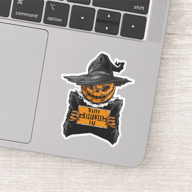 Happy Halloween Sticker (Detail)