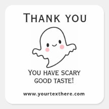 Happy Halloween Sticker - Cute Kawaii Ghost