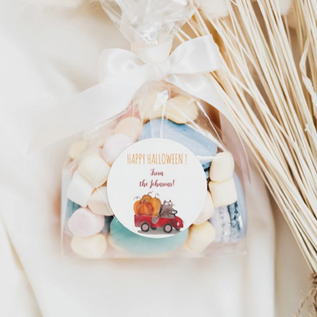 Happy Halloween Sticker for Candy & Cookies Bags  (Creator Uploaded)