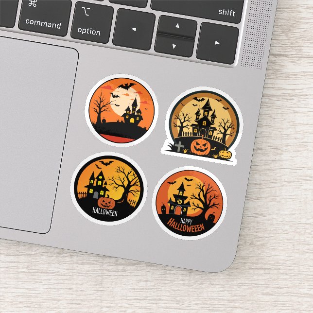 Happy Halloween Sticker Set (Detail)