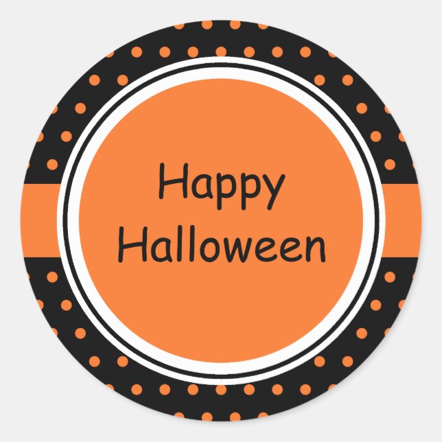 Happy Halloween Stickers (Front)