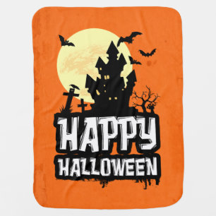 Happy Halloween Swaddle Blanket