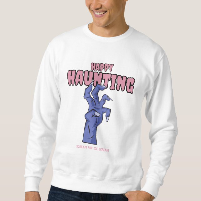 Happy Halloween Sweatshirt Sweater (Front)