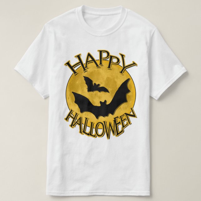 Happy Halloween T-Shirt (Design Front)