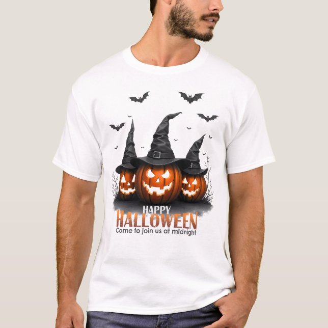 Happy Halloween  T-Shirt (Front)