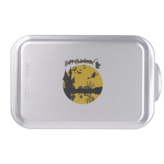 happy halloween t-shirt cake pan