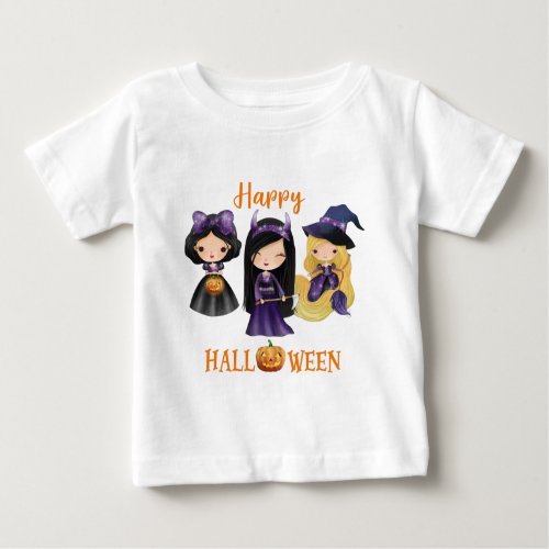 Happy Halloween t_shirt Girl Baby Princess t_shirt