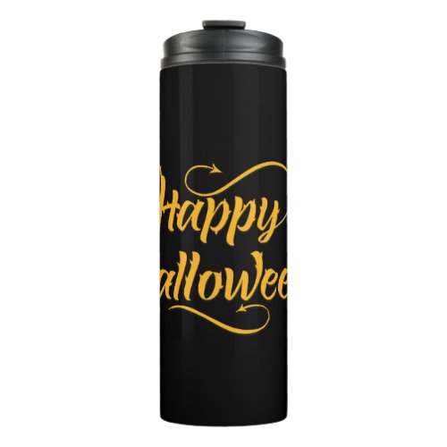 Happy Halloween T Shirt Halloween Tshirt Thermal Tumbler