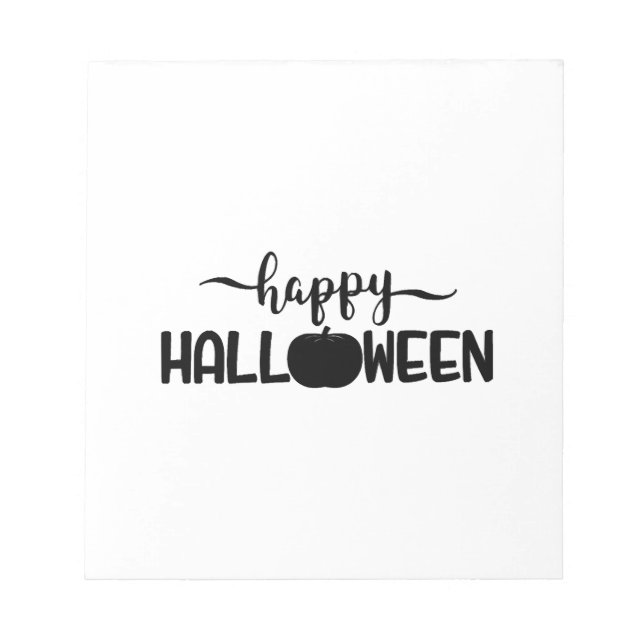 Happy Halloween t shirts halloween Notepad (Front)