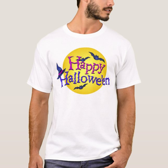 Happy Halloween T-shirts, Ties , apparel T-Shirt (Front)
