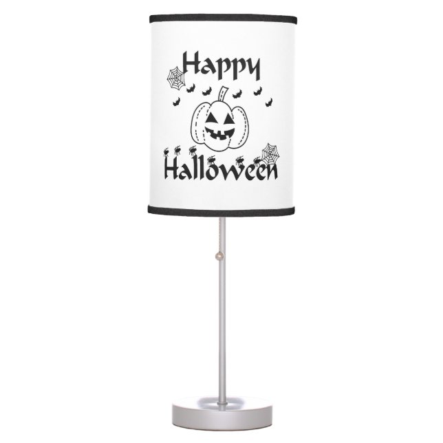 Happy Halloween                                    Table Lamp (Front)