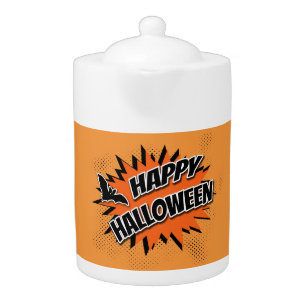 Happy Halloween Teapot