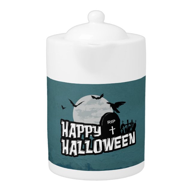 Happy Halloween Teapot (Front)