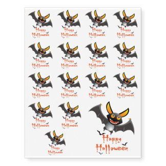 Happy halloween! temporary tattoos