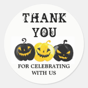 Happy Halloween Thank you favor tag