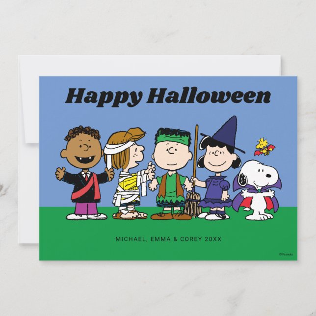 Happy Halloween | The Boo Crew Holiday Card (Front)