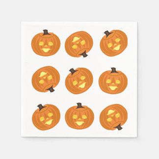 Happy Halloween theme napkins