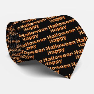 Happy Halloween Tie